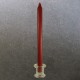 29cm Classic Column Rustic Dinner Candles - Red
